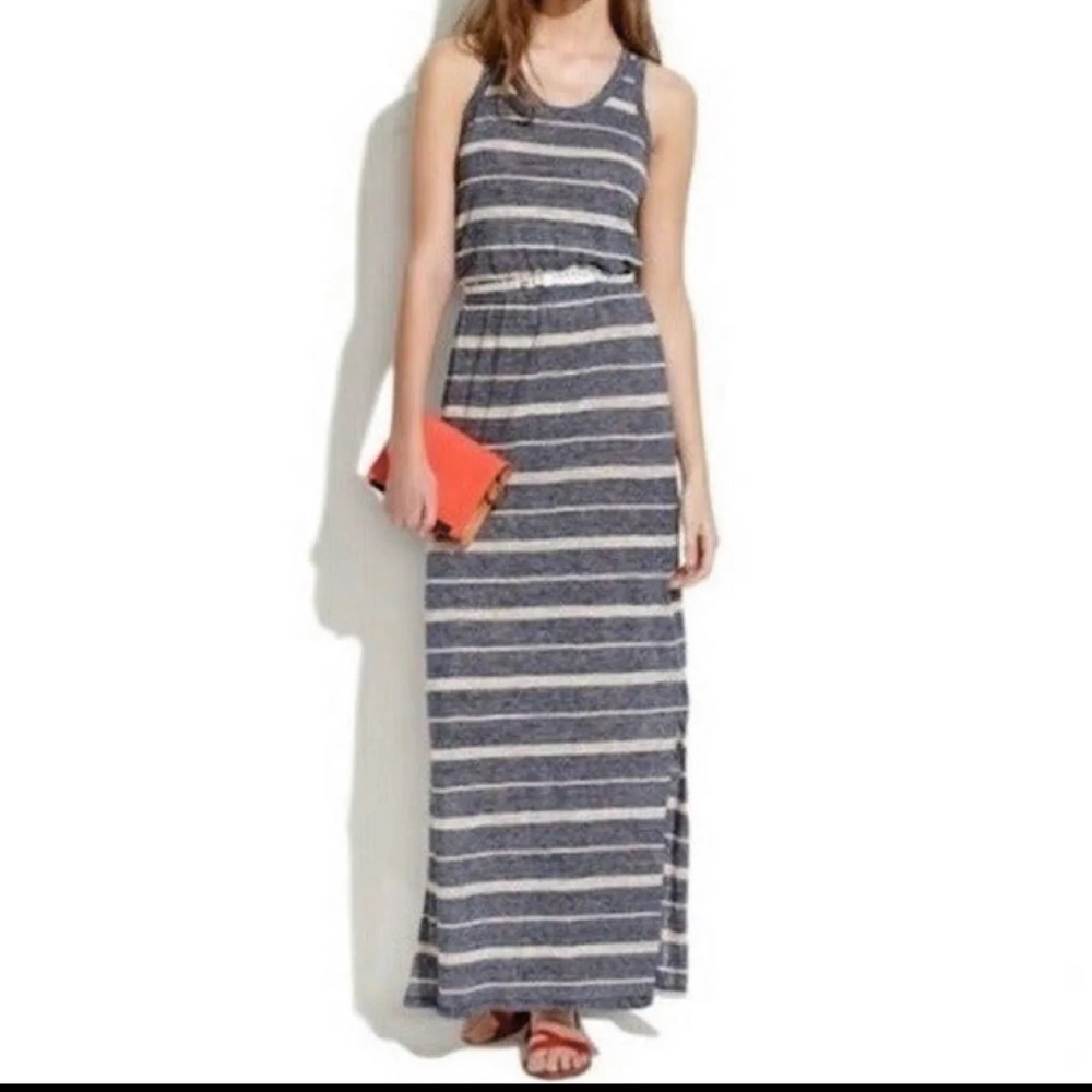 Madewell women’s linen maxi dress